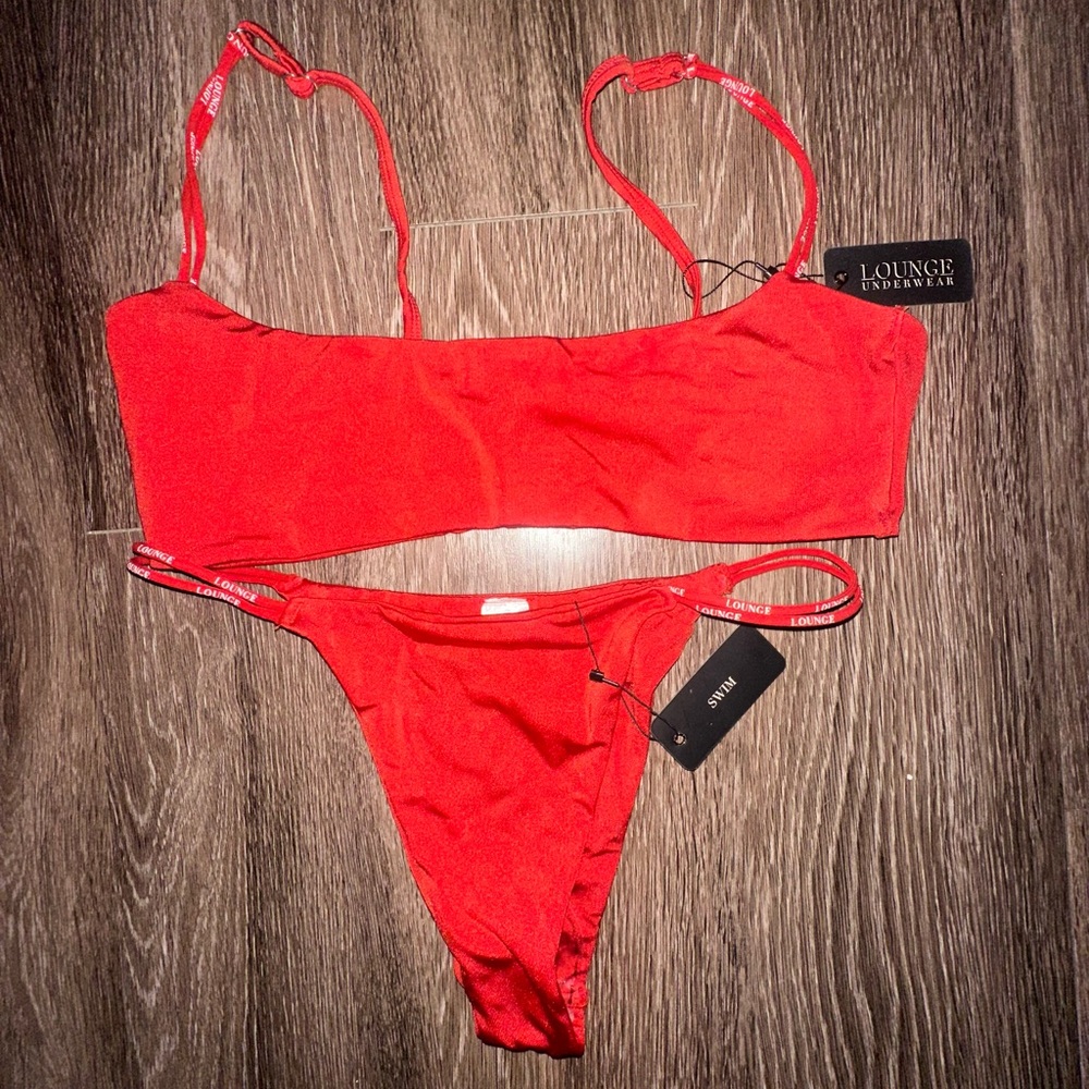 Red Bikini Set